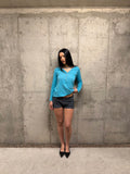 Remera trendy turquesa