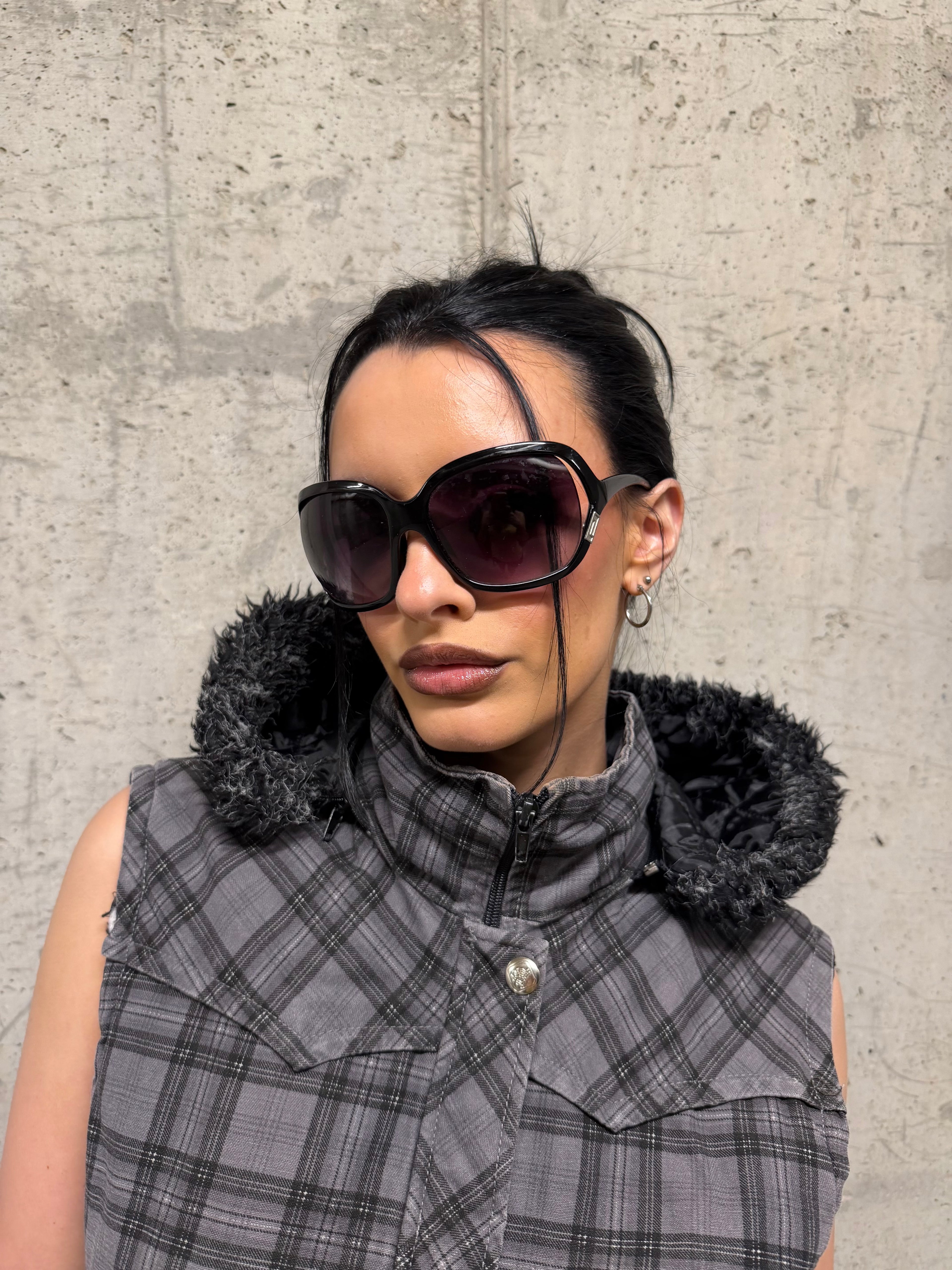 Lentes negros y2k
