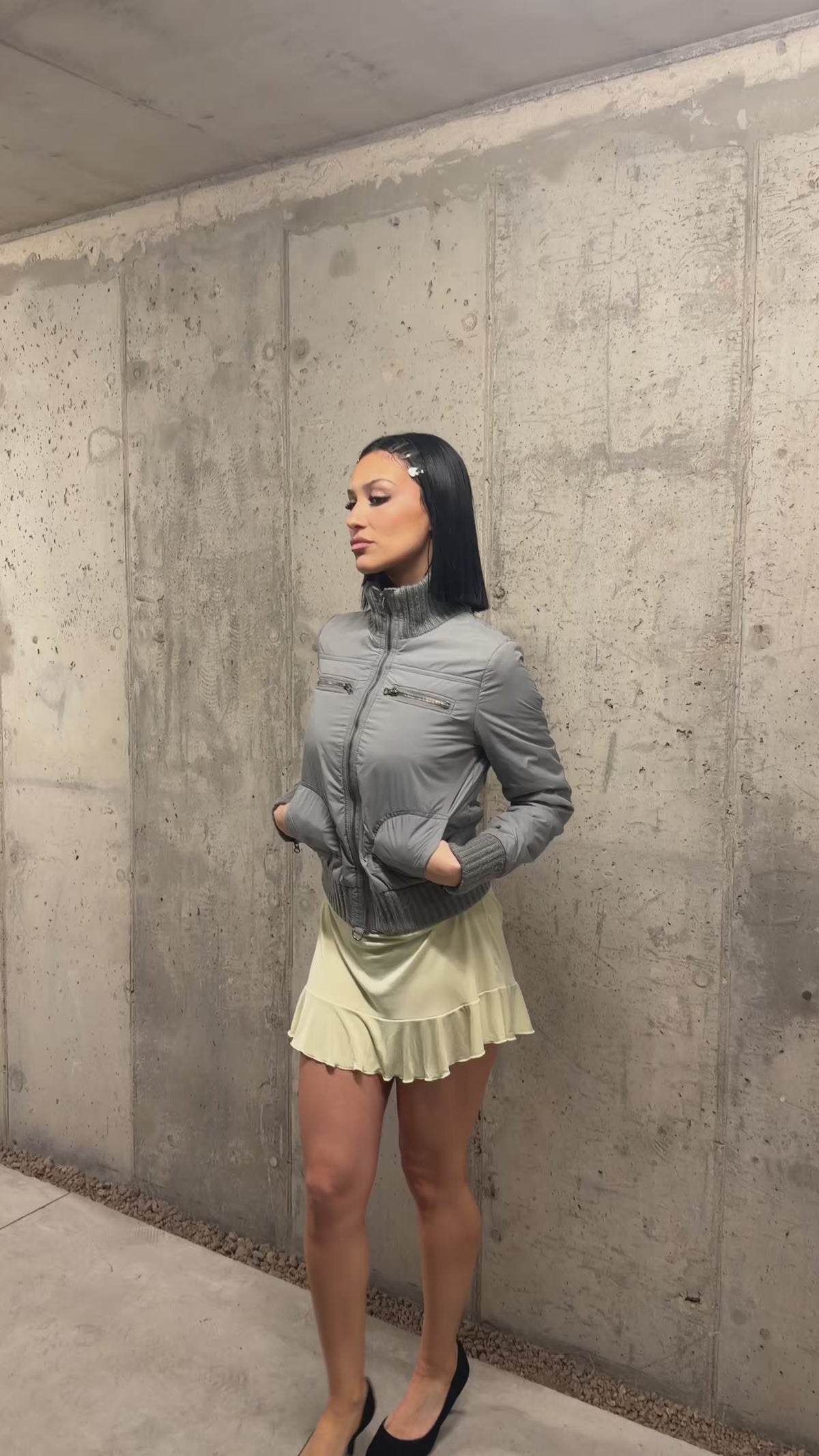 Campera gris