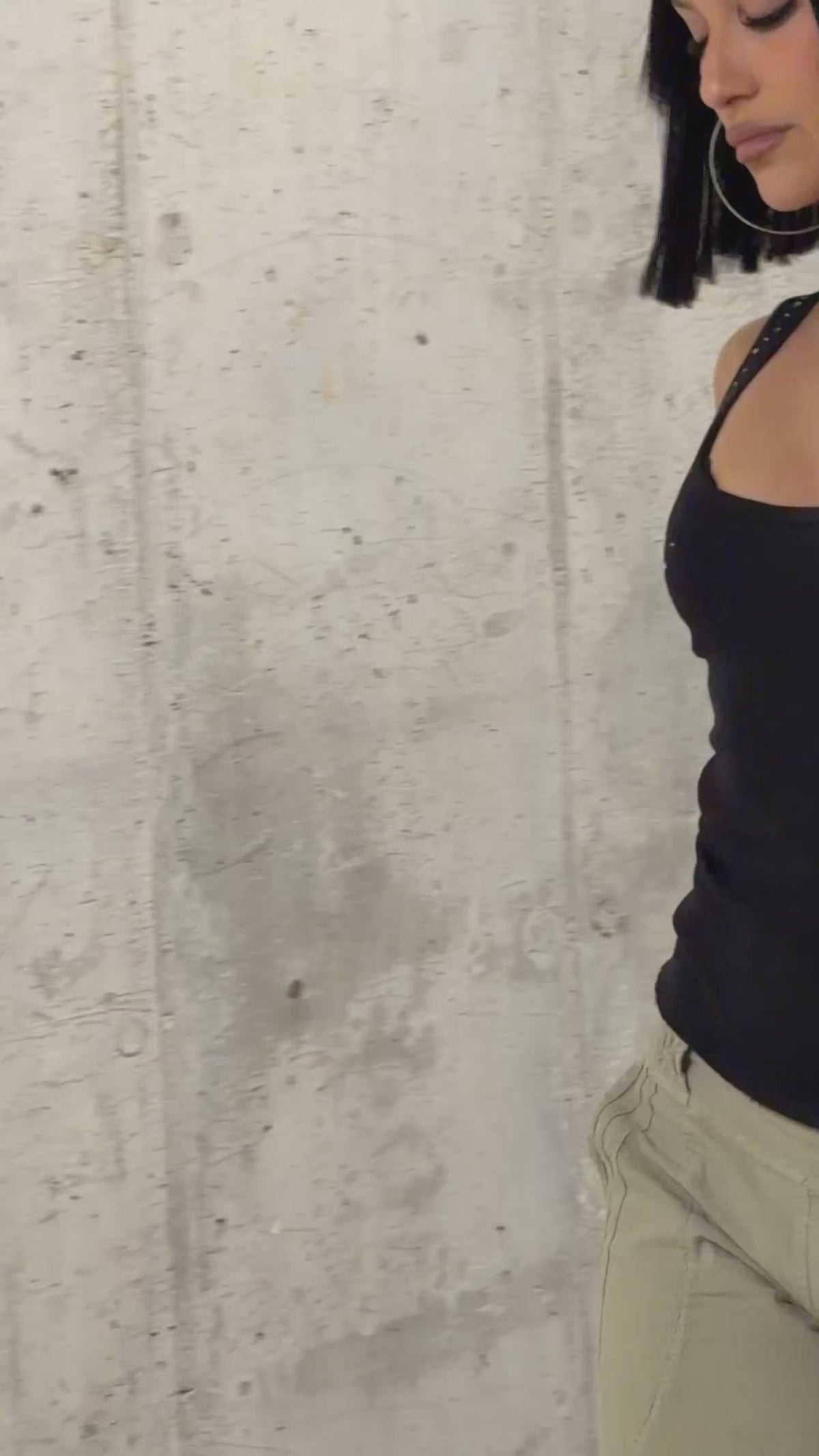 Musculosa negra basic